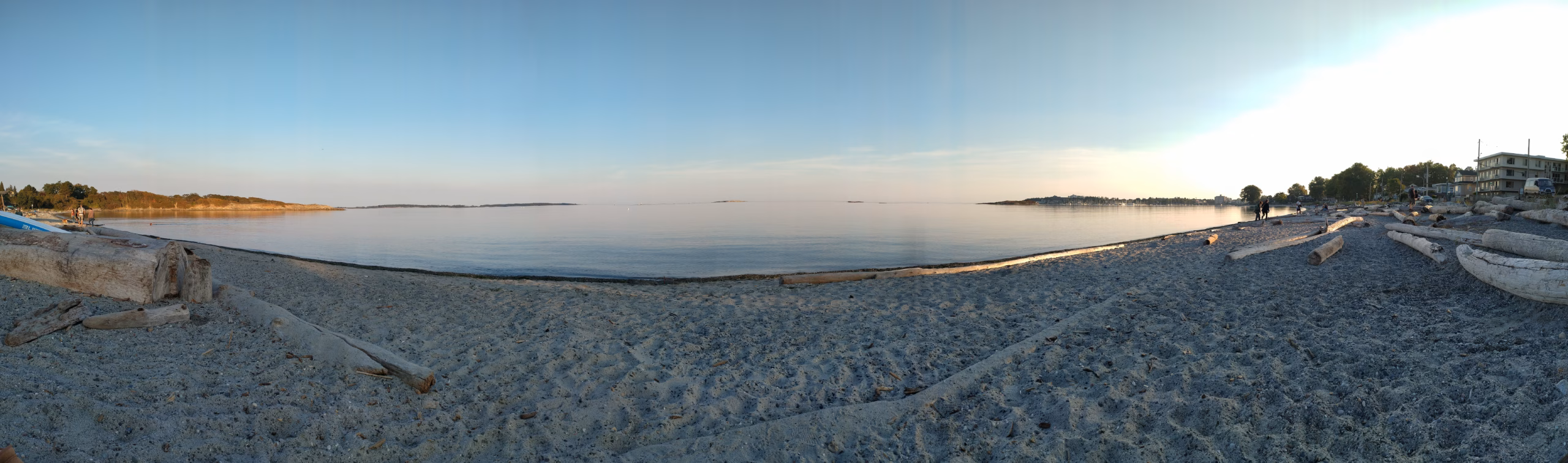 Willows Beach Panoramic Photo